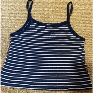 Brandy Melville striped cropped tank
